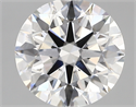 Lab Created Diamond 2.79 Carats, Round with ideal Cut, E Color, vvs2 Clarity and Certified by IGI