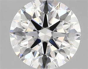Picture of Lab Created Diamond 2.79 Carats, Round with ideal Cut, E Color, vvs2 Clarity and Certified by IGI