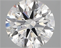 Del inventario de diamantes de laboratorio, 2.77 quilates, Redondo , Color F, claridad vvs2 y certificado IGI