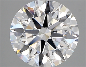 Picture of Lab Created Diamond 2.47 Carats, Round with ideal Cut, D Color, vvs2 Clarity and Certified by IGI