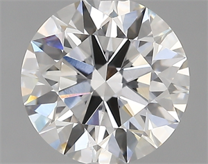 Picture of Lab Created Diamond 2.39 Carats, Round with ideal Cut, E Color, vs1 Clarity and Certified by IGI