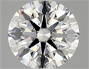 Del inventario de diamantes de laboratorio, 2.35 quilates, Redondo , Color E, claridad vvs2 y certificado IGI