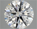 Del inventario de diamantes de laboratorio, 2.35 quilates, Redondo , Color D, claridad vvs2 y certificado IGI