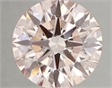 Del inventario de diamantes de laboratorio, 2.19 quilates, Redondo , Color FANCY  PINK, claridad vs1 y certificado IGI