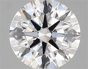 Picture of Lab Created Diamond 2.19 Carats, Round with ideal Cut, D Color, vs1 Clarity and Certified by IGI