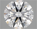 Del inventario de diamantes de laboratorio, 2.19 quilates, Redondo , Color D, claridad vvs2 y certificado IGI