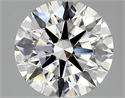 Del inventario de diamantes de laboratorio, 2.17 quilates, Redondo , Color D, claridad vvs2 y certificado IGI
