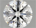 Del inventario de diamantes de laboratorio, 2.16 quilates, Redondo , Color D, claridad vvs2 y certificado IGI