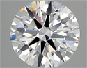 Del inventario de diamantes de laboratorio, 2.06 quilates, Redondo , Color D, claridad vs1 y certificado IGI