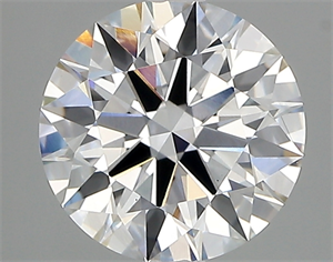 Picture of Lab Created Diamond 2.06 Carats, Round with ideal Cut, D Color, vs1 Clarity and Certified by IGI