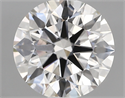 Lab Created Diamond 1.95 Carats, Round with ideal Cut, F Color, vs1 Clarity and Certified by IGI