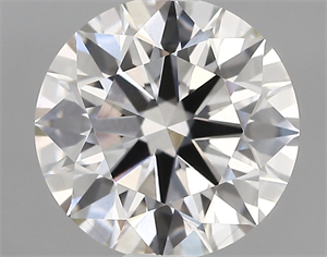 Picture of Lab Created Diamond 1.95 Carats, Round with ideal Cut, F Color, vs1 Clarity and Certified by IGI