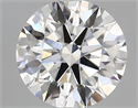 Lab Created Diamond 1.93 Carats, Round with ideal Cut, E Color, vs1 Clarity and Certified by IGI