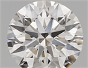 Lab Created Diamond 1.89 Carats, Round with ideal Cut, D Color, vs1 Clarity and Certified by IGI