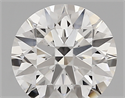 Lab Created Diamond 1.88 Carats, Round with ideal Cut, D Color, vs1 Clarity and Certified by IGI
