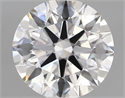 Del inventario de diamantes de laboratorio, 1.88 quilates, Redondo , Color D, claridad vvs2 y certificado IGI
