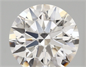 Del inventario de diamantes de laboratorio, 1.87 quilates, Redondo , Color D, claridad vvs2 y certificado IGI