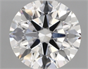 Lab Created Diamond 1.86 Carats, Round with ideal Cut, E Color, vvs2 Clarity and Certified by IGI
