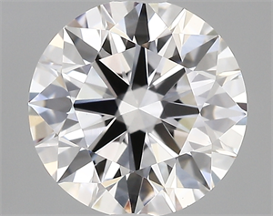 Picture of Lab Created Diamond 1.84 Carats, Round with ideal Cut, D Color, vvs2 Clarity and Certified by IGI