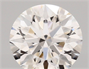 Lab Created Diamond 1.83 Carats, Round with ideal Cut, D Color, vvs2 Clarity and Certified by IGI