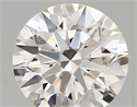 Lab Created Diamond 1.82 Carats, Round with ideal Cut, D Color, vvs2 Clarity and Certified by IGI