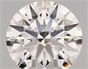 Lab Created Diamond 1.81 Carats, Round with ideal Cut, E Color, vvs2 Clarity and Certified by IGI