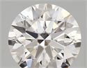 Lab Created Diamond 1.81 Carats, Round with ideal Cut, D Color, vvs2 Clarity and Certified by IGI