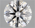 Lab Created Diamond 1.80 Carats, Round with ideal Cut, D Color, vs1 Clarity and Certified by IGI