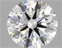 Lab Created Diamond 1.77 Carats, Round with ideal Cut, D Color, vs1 Clarity and Certified by IGI