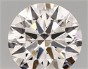 Lab Created Diamond 1.77 Carats, Round with ideal Cut, D Color, vs1 Clarity and Certified by IGI