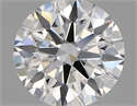 Lab Created Diamond 1.77 Carats, Round with ideal Cut, D Color, vs1 Clarity and Certified by IGI