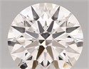 Lab Created Diamond 1.72 Carats, Round with ideal Cut, D Color, vvs2 Clarity and Certified by IGI