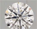 Lab Created Diamond 1.71 Carats, Round with ideal Cut, D Color, vvs2 Clarity and Certified by IGI