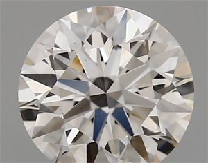Picture of Lab Created Diamond 1.66 Carats, Round with ideal Cut, D Color, vs1 Clarity and Certified by IGI