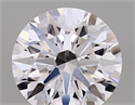 Del inventario de diamantes de laboratorio, 1.56 quilates, Redondo , Color D, claridad vvs2 y certificado IGI
