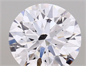 Del inventario de diamantes de laboratorio, 1.56 quilates, Redondo , Color D, claridad vs1 y certificado IGI