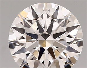 Picture of Lab Created Diamond 1.39 Carats, Round with ideal Cut, D Color, vs1 Clarity and Certified by IGI