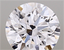 Lab Created Diamond 1.33 Carats, Round with ideal Cut, D Color, vs2 Clarity and Certified by IGI