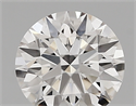 Lab Created Diamond 1.18 Carats, Round with ideal Cut, D Color, vvs2 Clarity and Certified by IGI