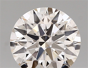 Picture of Lab Created Diamond 1.14 Carats, Round with ideal Cut, D Color, vs2 Clarity and Certified by IGI