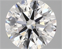Lab Created Diamond 1.14 Carats, Round with ideal Cut, D Color, vs2 Clarity and Certified by IGI