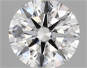 Lab Created Diamond 1.13 Carats, Round with ideal Cut, D Color, vs1 Clarity and Certified by IGI