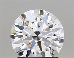 Picture of Lab Created Diamond 1.12 Carats, Round with ideal Cut, D Color, vs1 Clarity and Certified by IGI