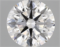 Lab Created Diamond 1.11 Carats, Round with ideal Cut, D Color, vs1 Clarity and Certified by IGI
