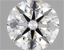 Lab Created Diamond 1.07 Carats, Round with ideal Cut, D Color, vvs2 Clarity and Certified by IGI