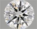 Lab Created Diamond 1.04 Carats, Round with excellent Cut, D Color, vvs2 Clarity and Certified by IGI