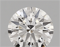 Lab Created Diamond 1.04 Carats, Round with ideal Cut, D Color, vvs2 Clarity and Certified by IGI