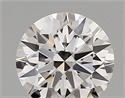 Lab Created Diamond 1.03 Carats, Round with ideal Cut, D Color, vvs2 Clarity and Certified by IGI