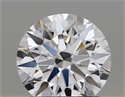 Lab Created Diamond 1.03 Carats, Round with ideal Cut, D Color, vvs2 Clarity and Certified by IGI