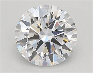 Picture of Lab Created Diamond 0.99 Carats, Round with ideal Cut, D Color, vs1 Clarity and Certified by IGI